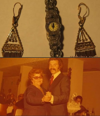 Mi Vieja, Un par de Aros y un Reloj