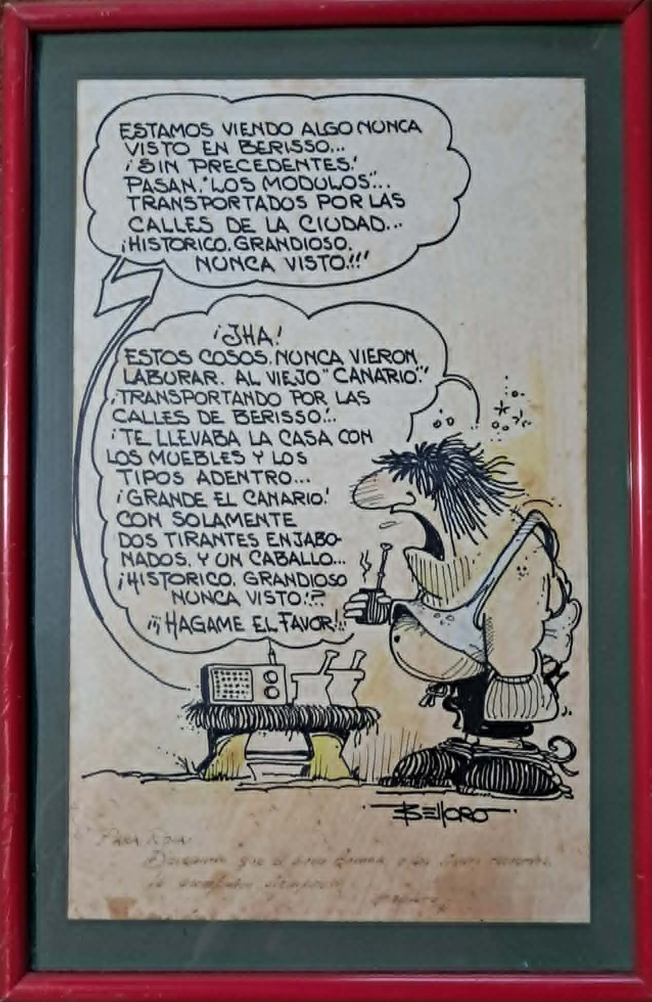 El Canario Gutierrez por Belloro