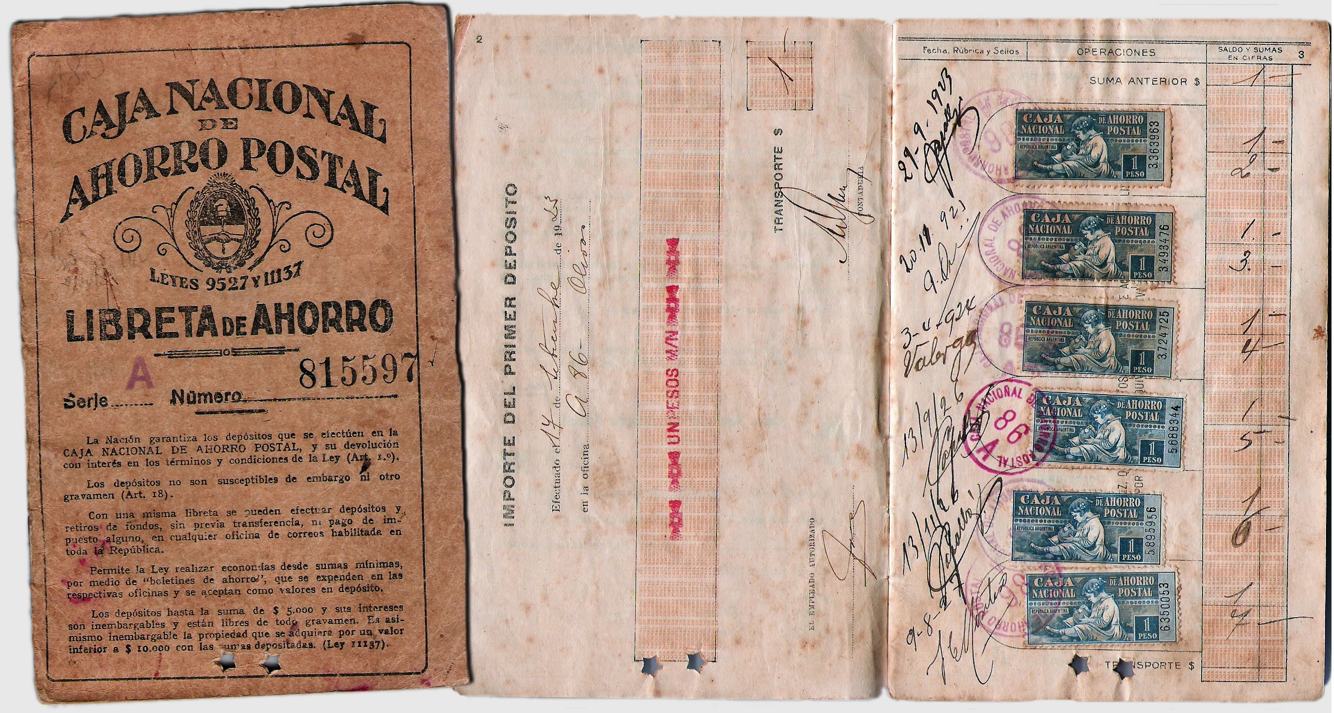 Libreta de Ahorros