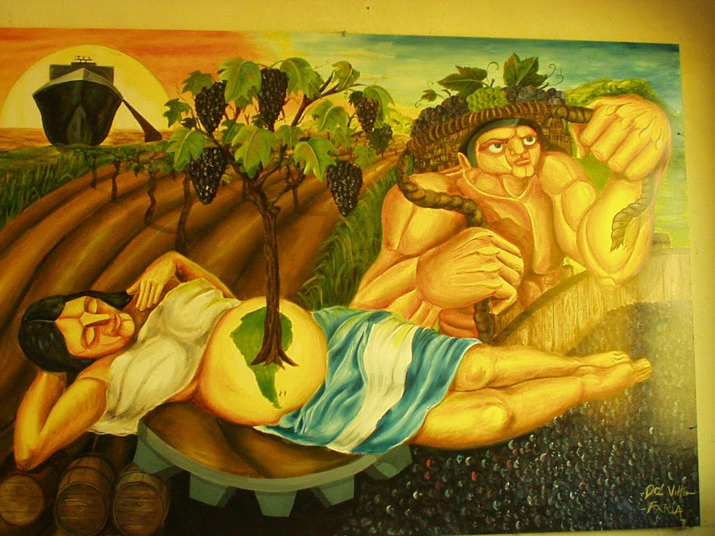 Panel de Intención Muralista. Fertilidad y Sacrificio