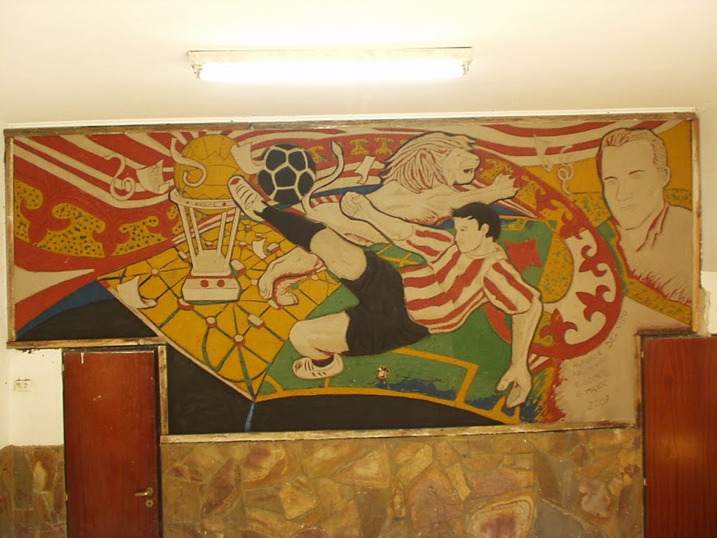 Mural Pincha . Una Pasión.