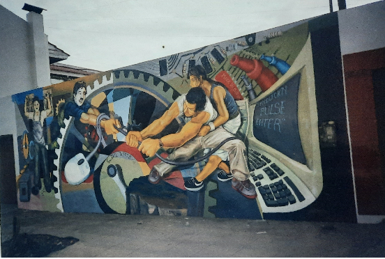 Mural Producción Pulse Enter